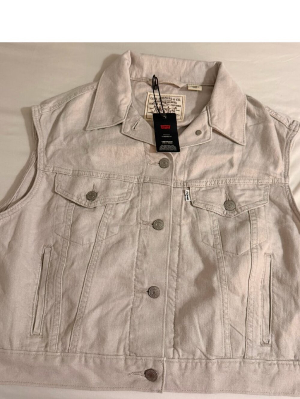 Shrunken '90s Trucker Vest - LEVI'S